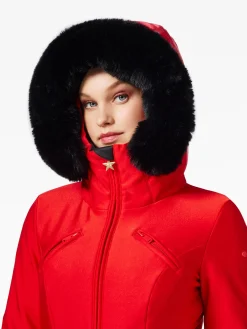 Goldbergh GLISSER FAUX BORDER Ski Suit flame Fashion