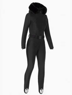 Goldbergh GLISSER FAUX BORDER Ski Suit black Cheap