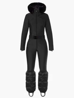 Goldbergh GLISSER FAUX BORDER Ski Suit black Cheap