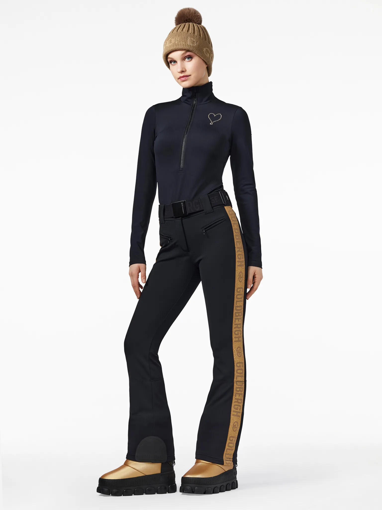Goldbergh GOLDEN EDGE Ski Pants black New