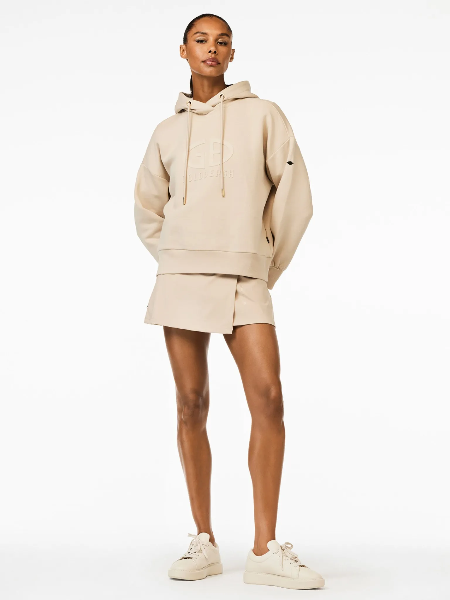 Goldbergh HARVARD Hoodie white sand New