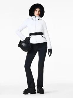 Goldbergh Hida Faux Border Ski Jacket White Sale