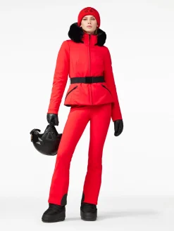 Goldbergh Hida Faux Border Ski Jacket Flame Online
