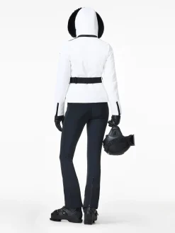 Goldbergh Hida Faux Border Ski Jacket White Sale