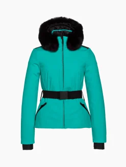 Goldbergh Hida Faux Border Ski Jacket Ice green Fashion