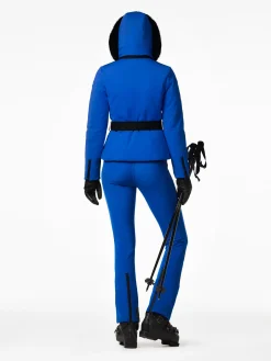 Goldbergh Hida Faux Border Ski Jacket Dazzling blue Fashion