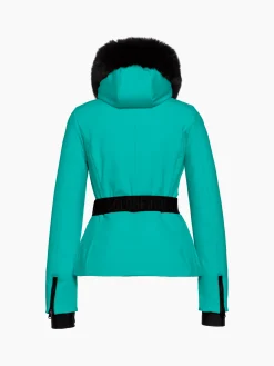 Goldbergh Hida Faux Border Ski Jacket Ice green Fashion