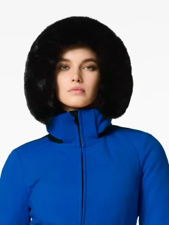 Goldbergh Hida Faux Border Ski Jacket Dazzling blue Fashion
