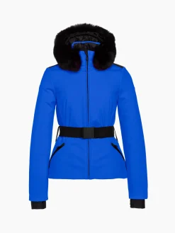 Goldbergh Hida Faux Border Ski Jacket Dazzling blue Fashion