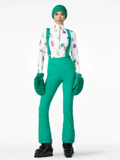 Goldbergh HIGH END Ski Pants ice green Best