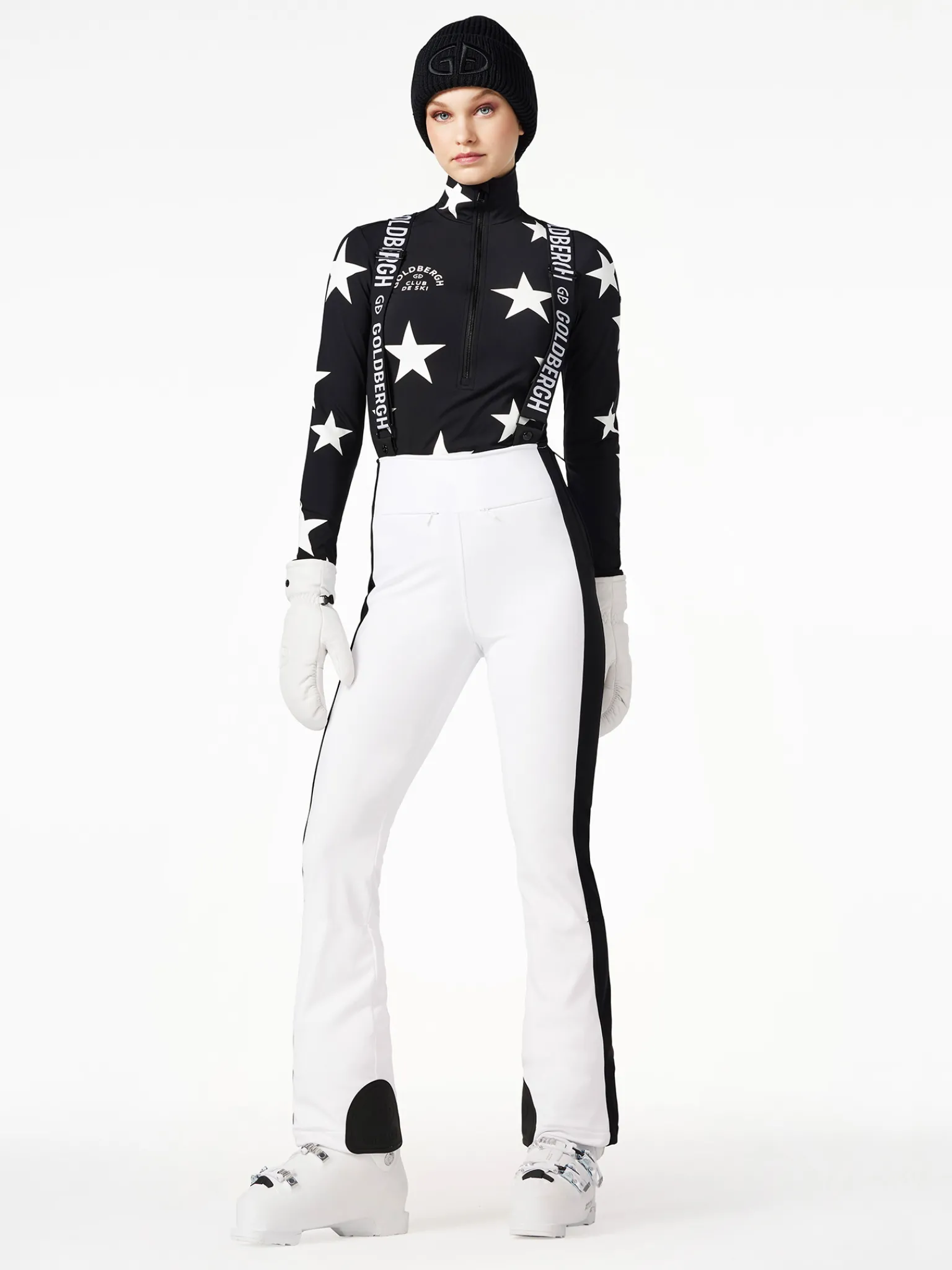Goldbergh HIGH END Ski Pants white Cheap