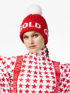 Goldbergh HODD Beanie flame Discount