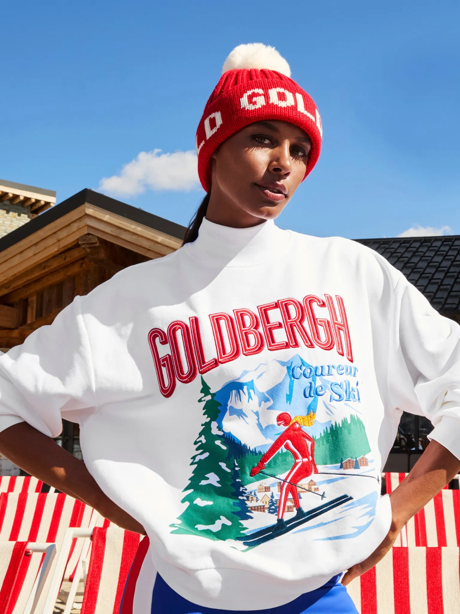 Goldbergh HODD Beanie flame Discount