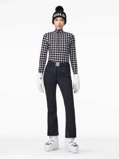 Goldbergh IMPRESS Ski Pully black retro dot Store