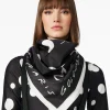 Goldbergh LA COURSE Scarf black Clearance