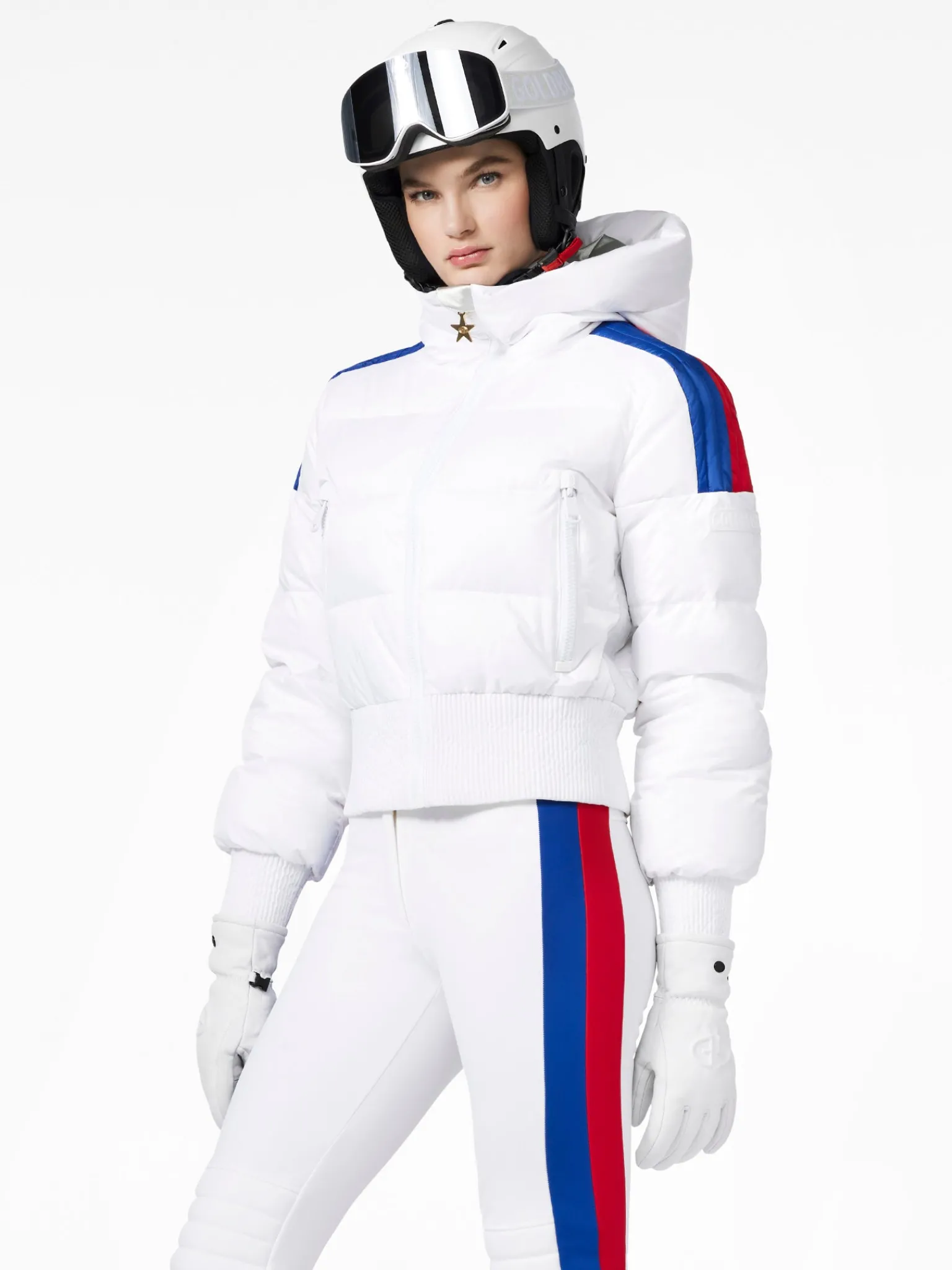 Goldbergh LA FACE Ski Jacket white New