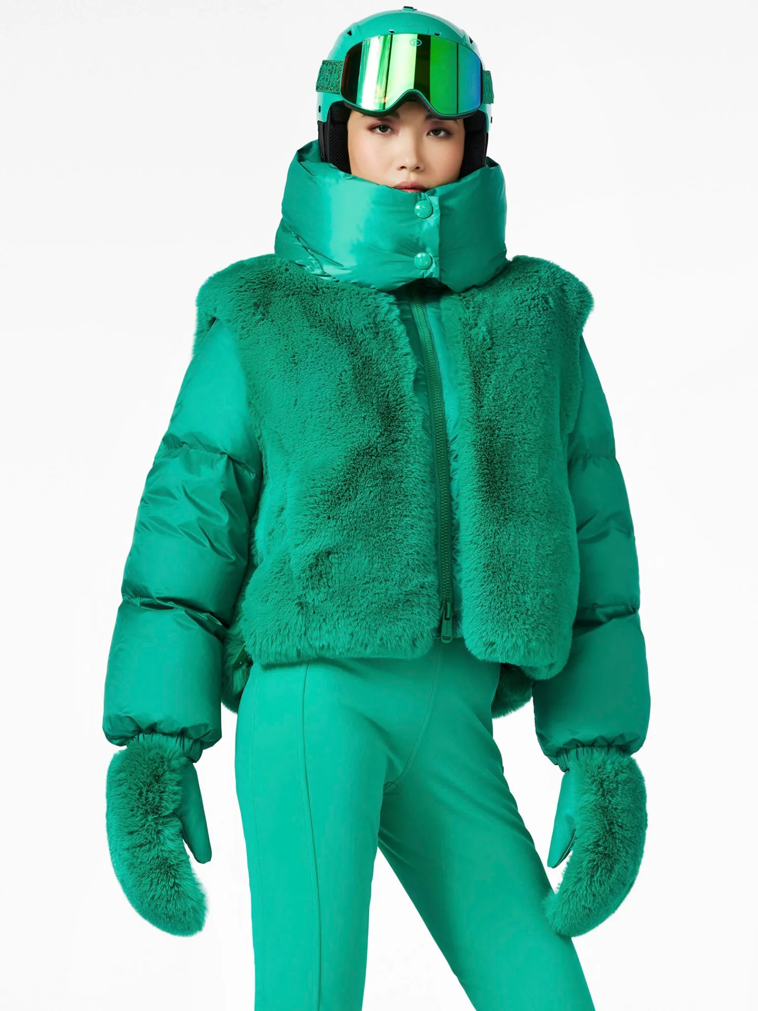 Goldbergh LA REINE Ski Jacket ice green New