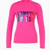 Goldbergh LE COEUR Long Sleeve Tee passion pink Cheap