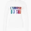 Goldbergh LE COEUR Long Sleeve Tee white Cheap