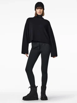 Goldbergh LOURDES Long Sleeve Knit Sweater black Cheap