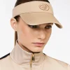 Goldbergh MATCH Visor white sand Best