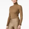 Goldbergh MIRA Long Sleeve Knit Sweater marmottes Discount