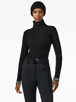 Goldbergh MIRA Long Sleeve Knit Sweater black Store