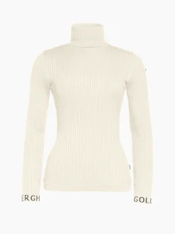 Goldbergh MIRA Long Sleeve Knit Sweater champagne Hot