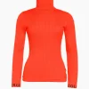 Goldbergh MIRA Long Sleeve Knit Sweater orange New