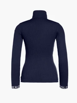 Goldbergh MIRA Long Sleeve Knit Sweater french blue Discount