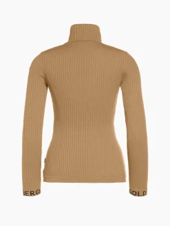 Goldbergh MIRA Long Sleeve Knit Sweater marmottes Discount