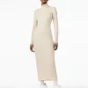 Goldbergh MIREILLE Long Sleeve Knit Dress champagne Shop