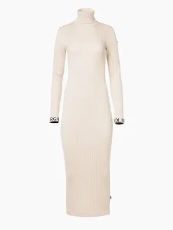 Goldbergh MIREILLE Long Sleeve Knit Dress champagne Shop