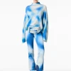 Goldbergh MOUNA Long Sleeve Knit Sweater denim print Cheap