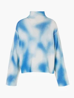 Goldbergh MOUNA Long Sleeve Knit Sweater denim print Cheap