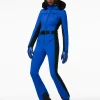 Goldbergh PARRY FAUX BORDER Ski Suit dazzling blue Outlet