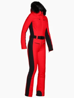 Goldbergh PARRY FAUX BORDER Ski Suit flame Online