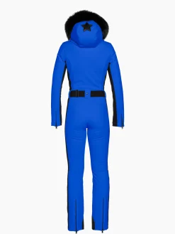 Goldbergh PARRY FAUX BORDER Ski Suit dazzling blue Outlet