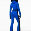 Goldbergh PARRY LONG FAUX BORDER Ski Suit dazzling blue Best Sale