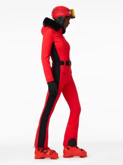 Goldbergh PARRY LONG FAUX BORDER Ski Suit flame Flash Sale
