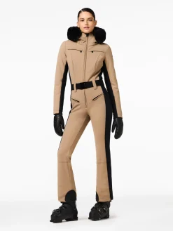 Goldbergh PARRY LONG FAUX BORDER Ski Suit marmottes Clearance