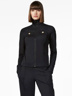 Goldbergh RENÉE Full Zip Cardigan black Hot
