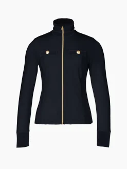 Goldbergh RENÉE Full Zip Cardigan black Hot