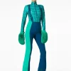Goldbergh RETRO Ski Pants deep teal Cheap