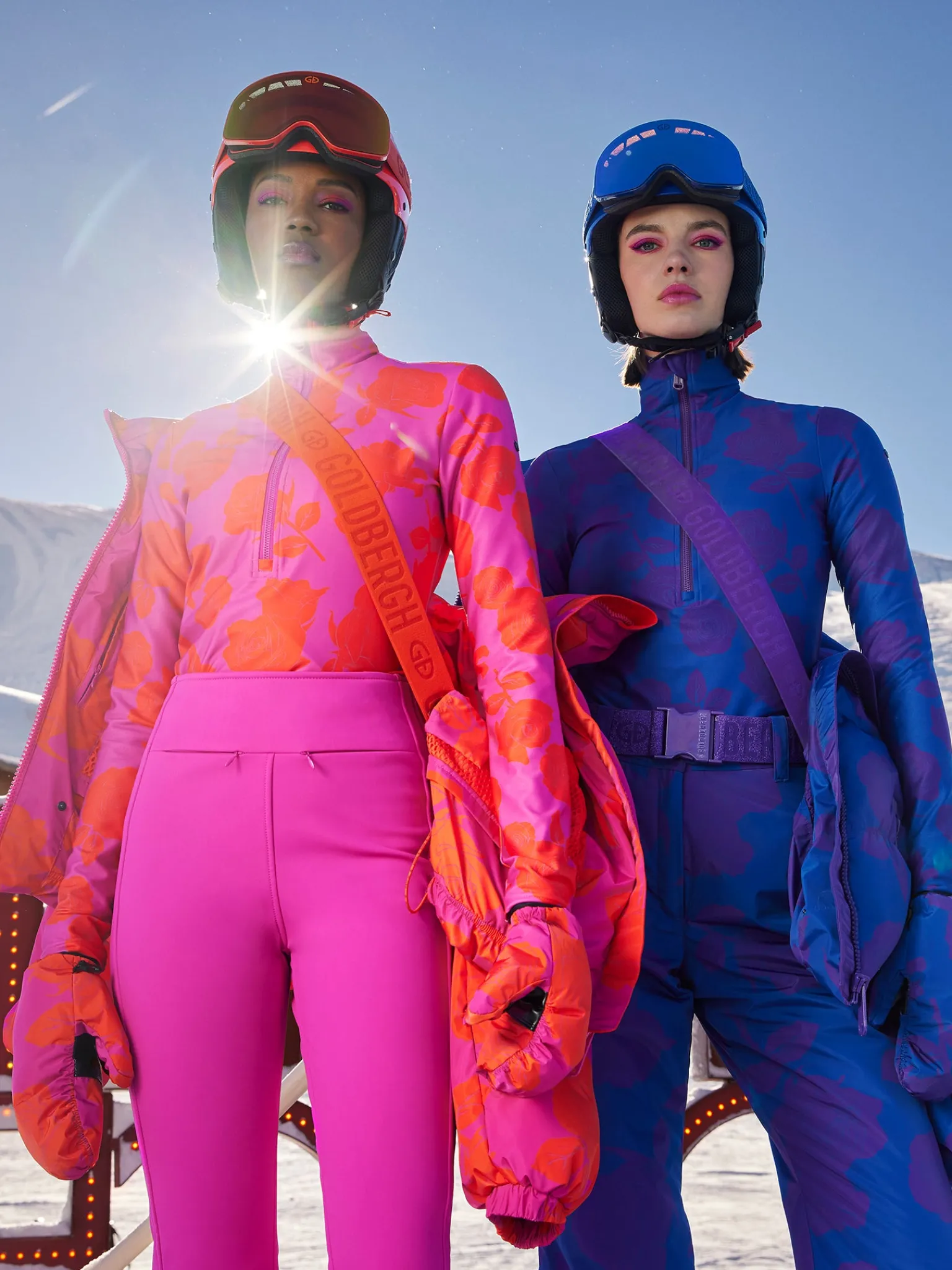 Goldbergh ROSY Ski Pully romantic rose blue Online