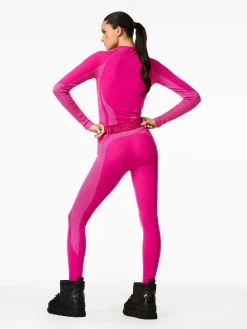 Goldbergh Slick Baselayer Long Sleeve Passion pink Discount