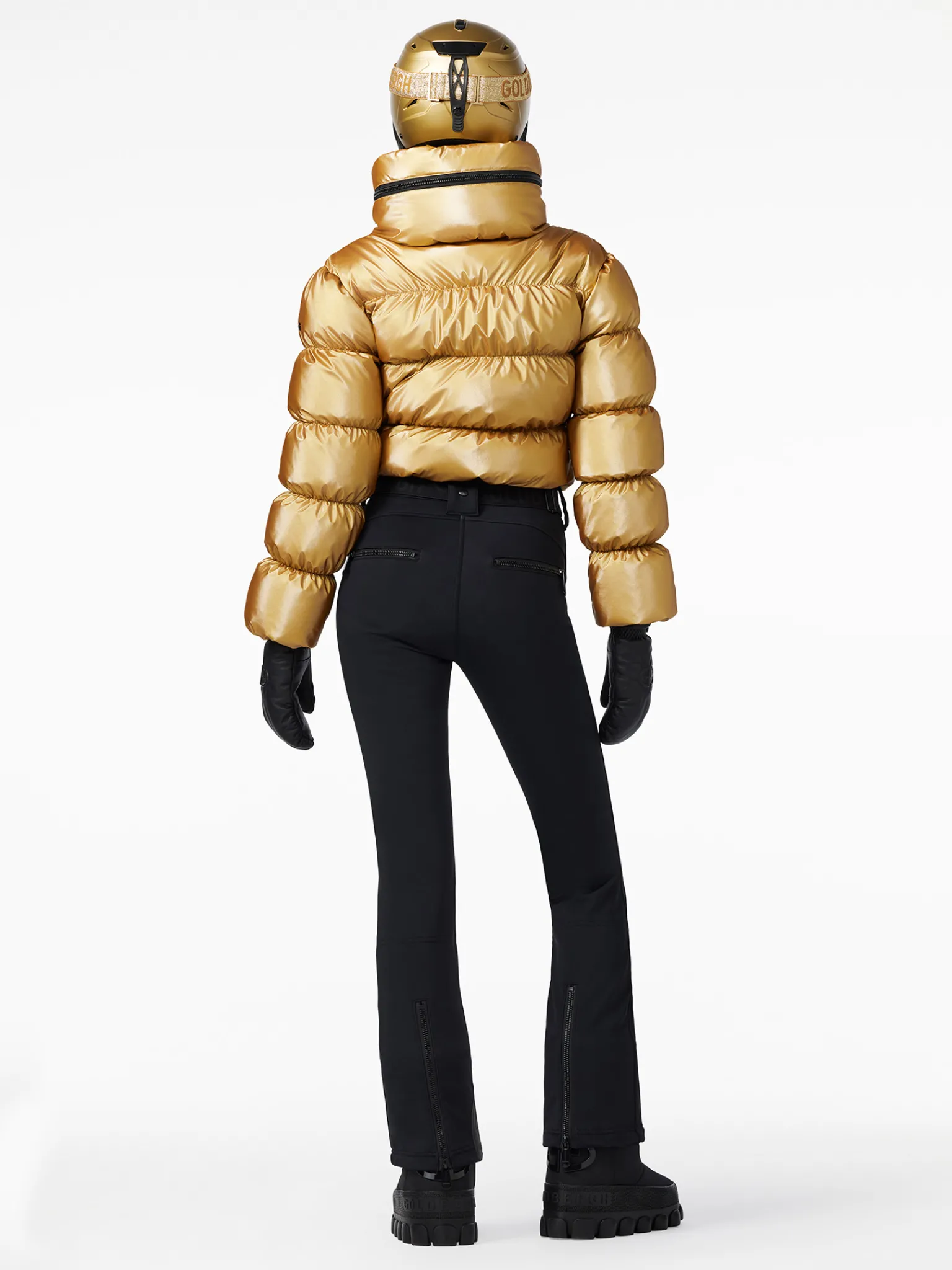 Goldbergh SNOWBALL Ski Suit Gold Hot