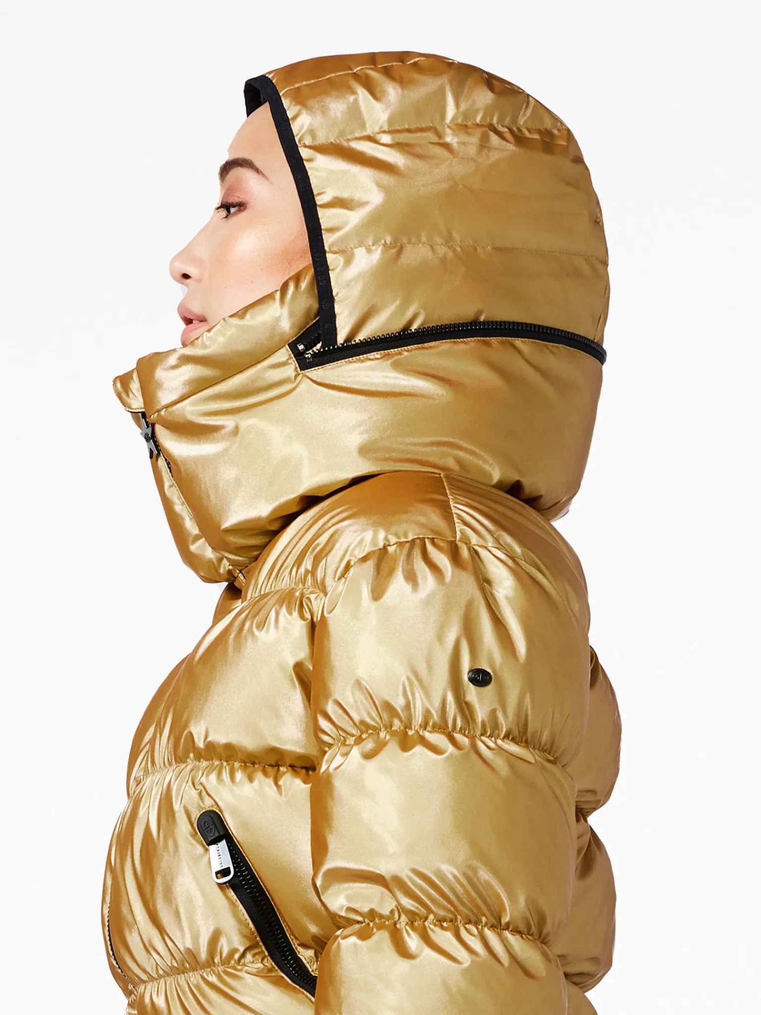 Goldbergh SNOWBALL Ski Suit Gold Hot