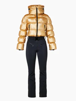 Goldbergh SNOWBALL Ski Suit Gold Hot
