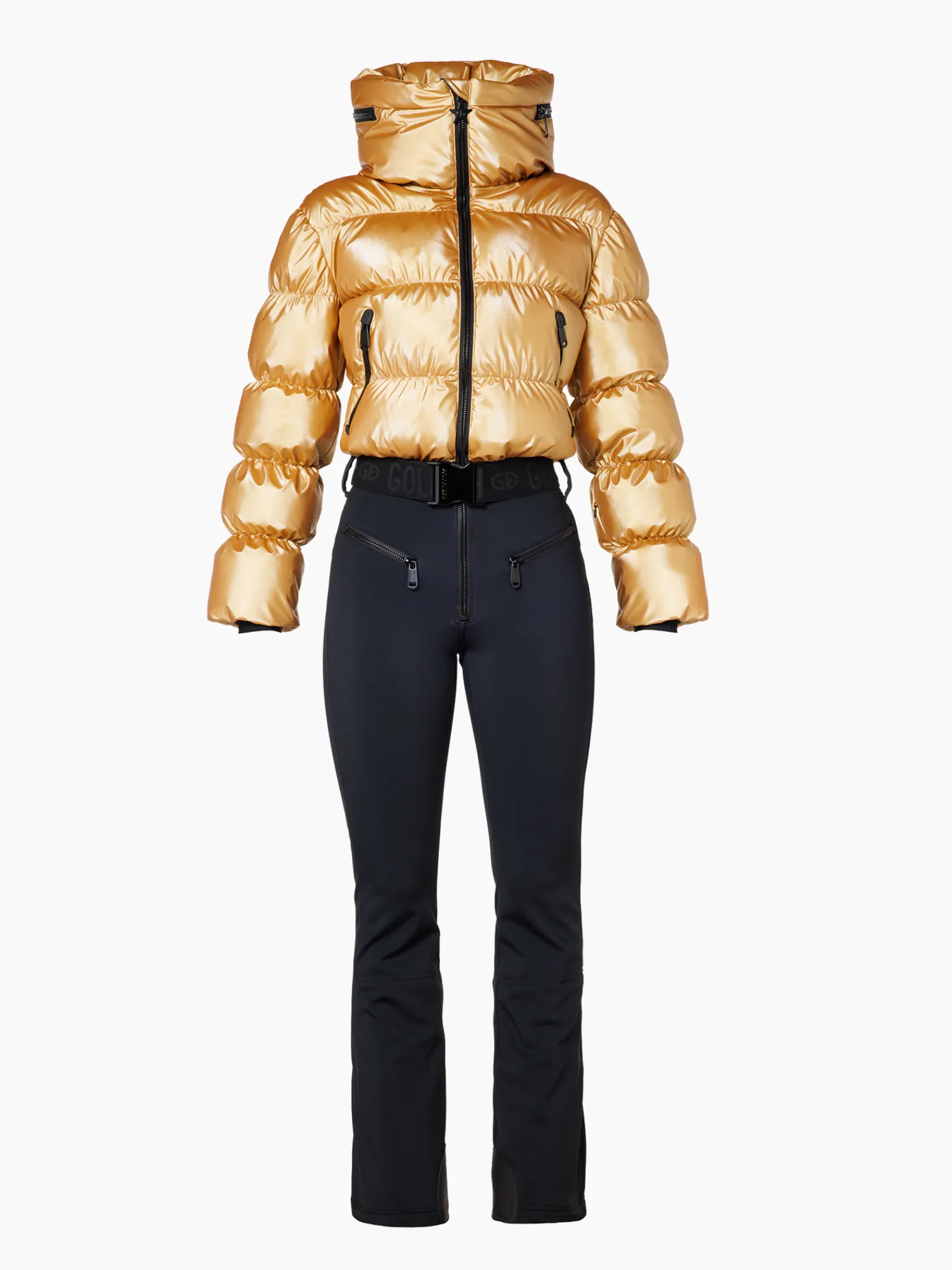Goldbergh SNOWBALL Ski Suit Gold Hot